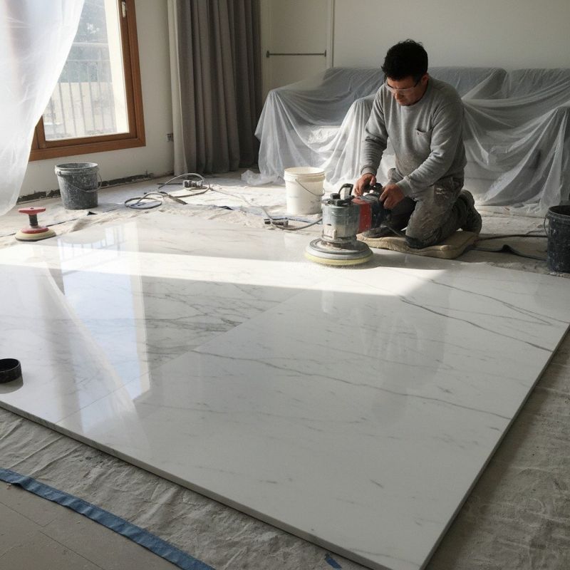 Local Marble Restoration pros at work