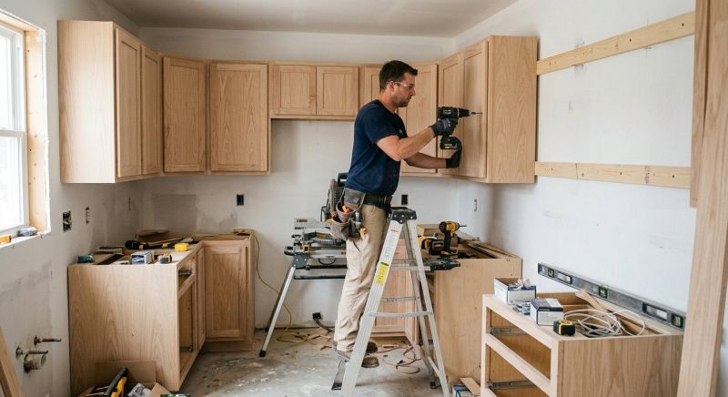 Wood Cabinet Installation in Cincinnati, OH