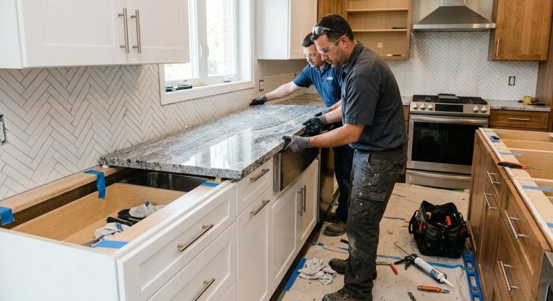 Granite Countertop Installation in Roseville, CA