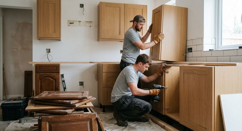New Cabinets Installation in Bloomington, IN